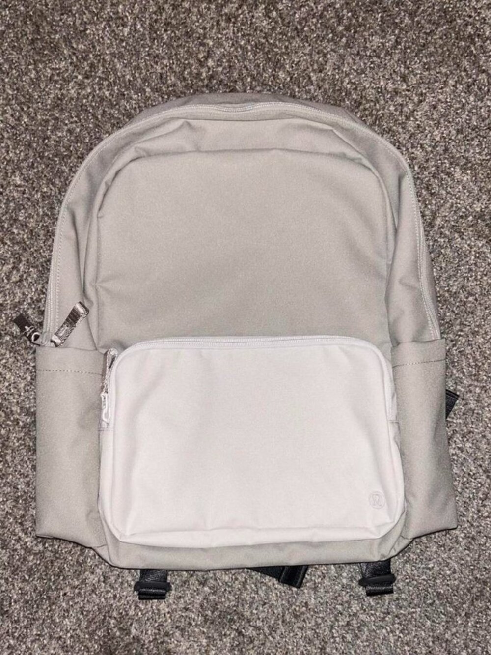 Lululemon light green/grey  everywhere backpack. New with tags.